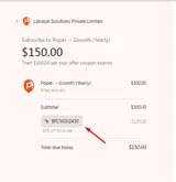 BFCM202450 coupon verification screenshot