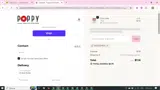 Poppy Handcrafted Popcorn coupon verification screenshot