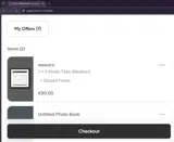 Popsa US coupon verification screenshot