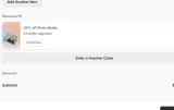 Popsa US coupon verification screenshot