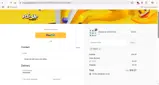 Pop-up Gadget coupon verification screenshot