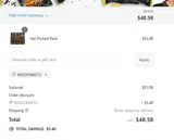 Pork King Good coupon verification screenshot