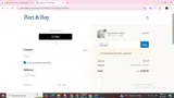 Port & Bay coupon verification screenshot