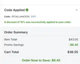 Portland Timbers coupon verification screenshot