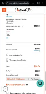 xmas24 coupon verification screenshot