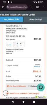 XMAS22 coupon verification screenshot
