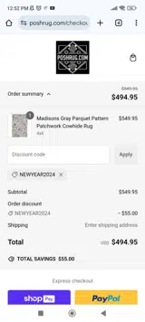 NEWYEAR2024 coupon verification screenshot