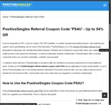 PS4U coupon verification screenshot