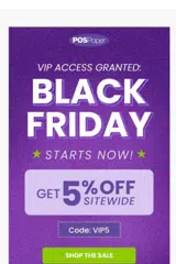 VIP5 coupon verification screenshot