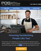POS Supply Solutions coupon verification screenshot