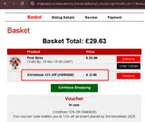 XMEM25 coupon verification screenshot