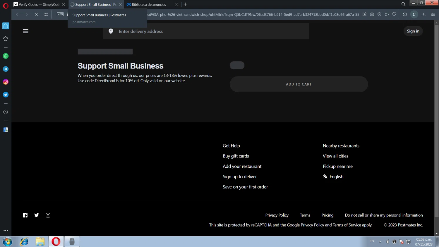 Postmates Promo Codes 40 Off December 2023