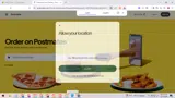 Postmates coupon verification screenshot