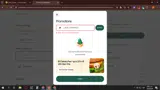 Postmates coupon verification screenshot