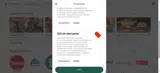 Postmates coupon verification screenshot