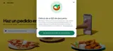 Postmates coupon verification screenshot