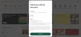 Postmates coupon verification screenshot