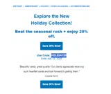 HOLIDAY20 coupon verification screenshot