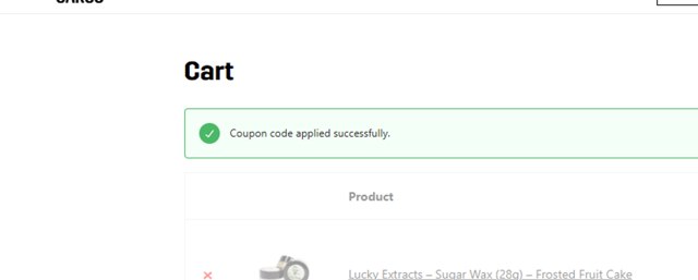 Pot Cargo checkout page showing Pot Cargo promo code box | Screenshot taken by SimplyCodes community member on Jul 1, 2025