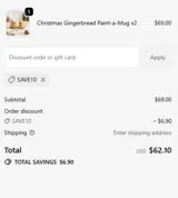 Pott'd US coupon verification screenshot