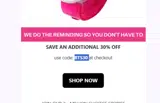 BTS30 coupon verification screenshot