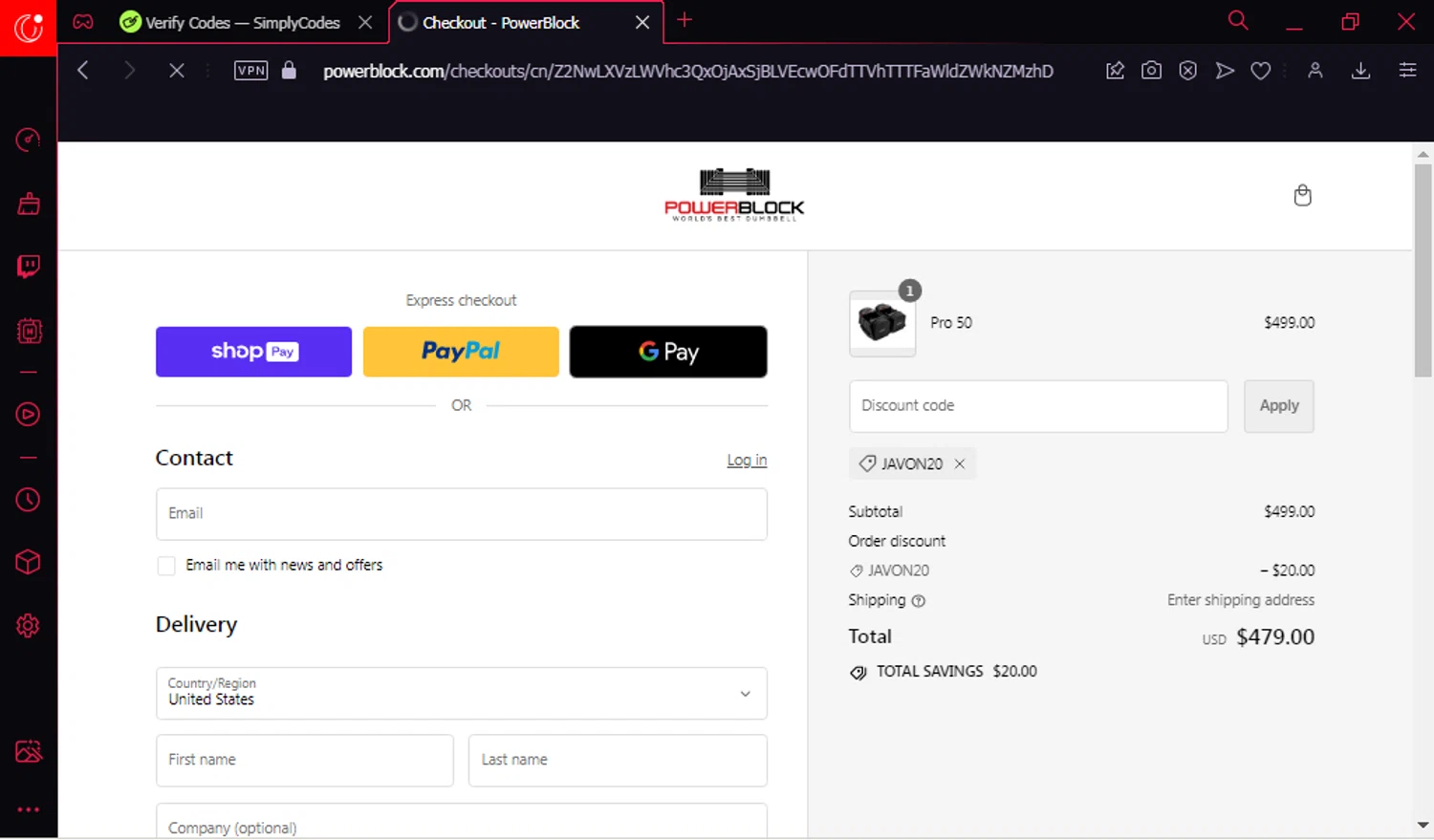 PowerBlock Coupon Codes 20 Off September 2024