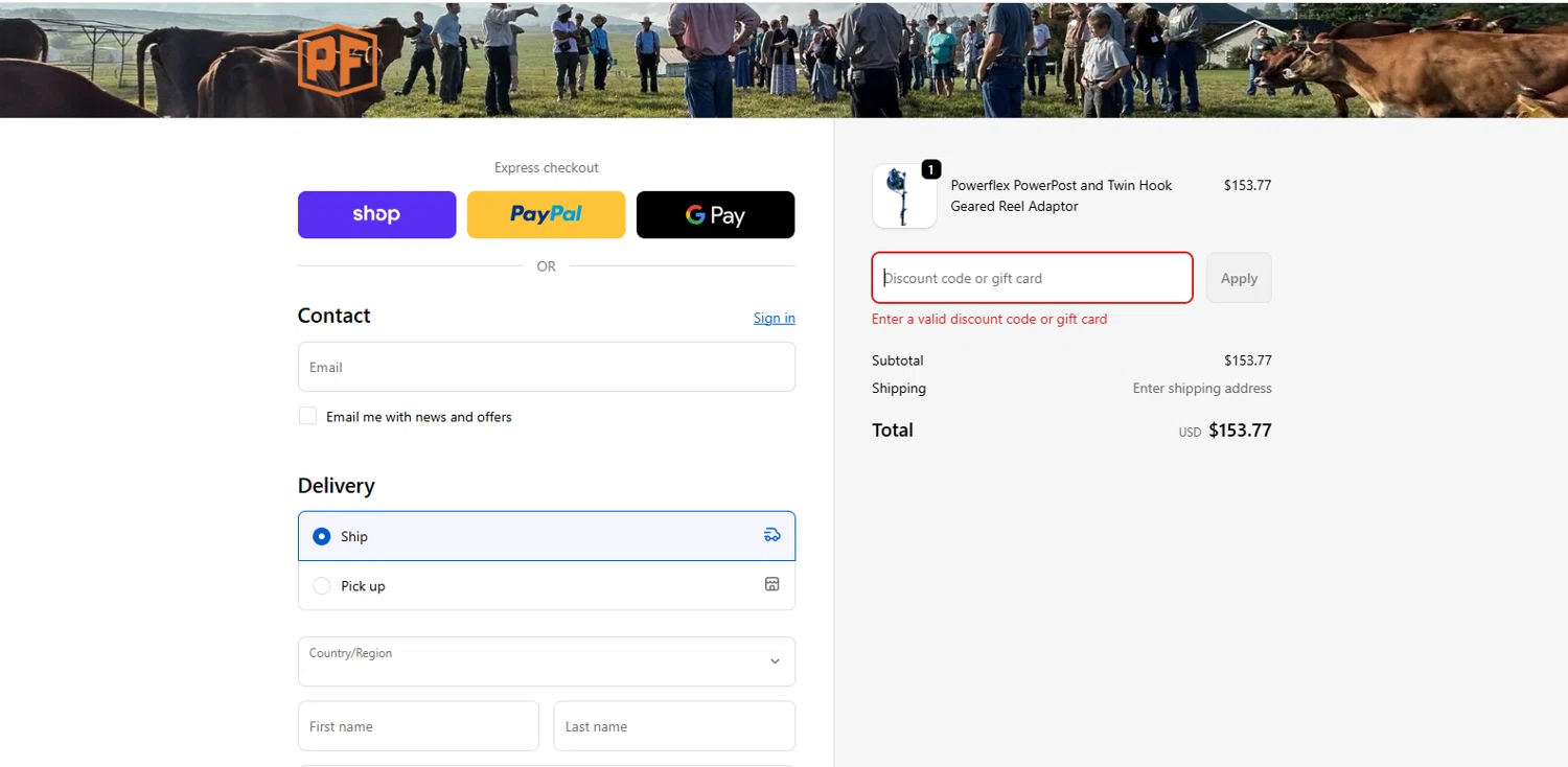 Powerflex promo code screenshot showing code POWER15 applied at Powerflex checkout page. Uploaded by SimplyCodes community member MagnifiHero3476 on Nov 27, 2025