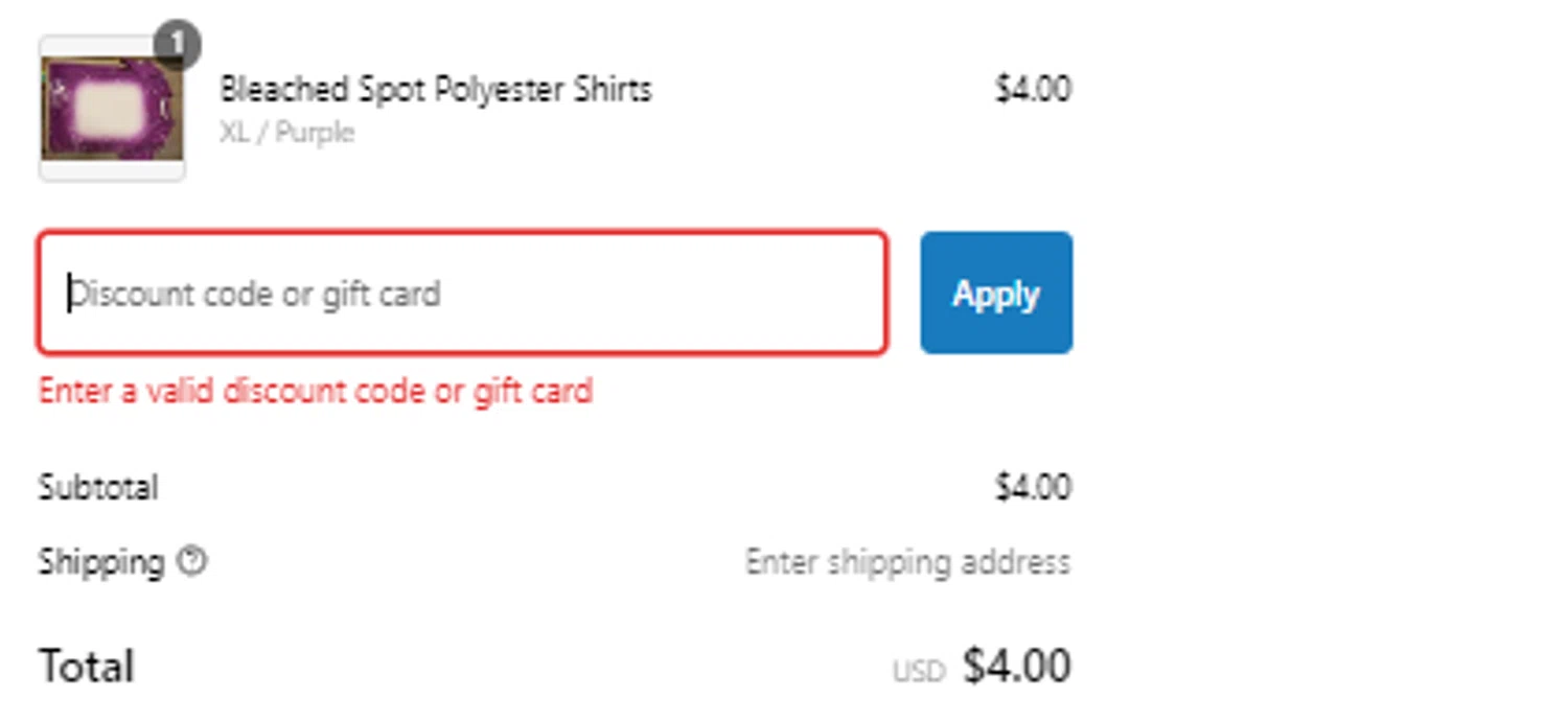 PowerMarket checkout page showing PowerMarket promo code box | Screenshot taken by SimplyCodes community member on Jan 1, 2025