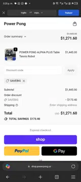 SaveBig coupon verification screenshot