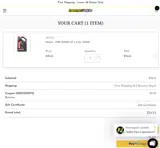 Powersport Junkies coupon verification screenshot
