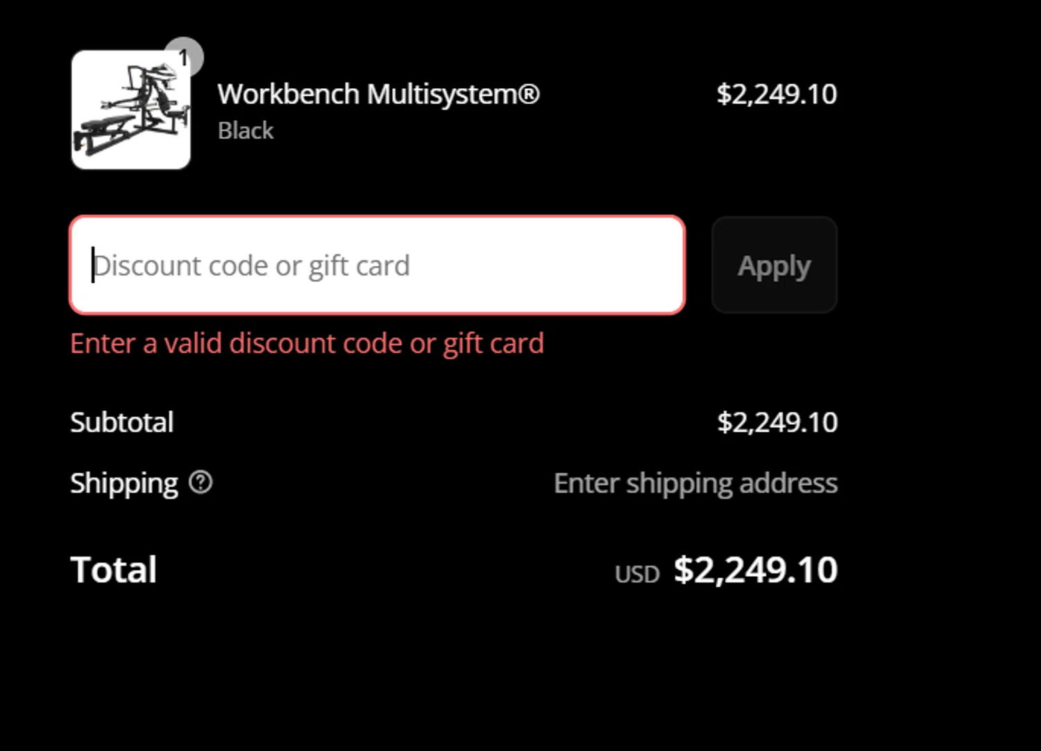 Powertec Fitness discount code screenshot showing code LABORDAYOFF applied at Powertec Fitness checkout page. Uploaded by SimplyCodes community member RewardCurator5232 on Aug 22, 2025