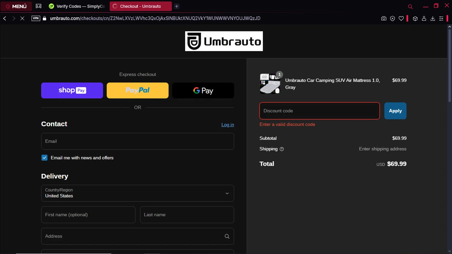PowerUrus promo code screenshot showing code BF20 applied at PowerUrus checkout page. Uploaded by SimplyCodes community member KeiJJ18 on Apr 20, 2025