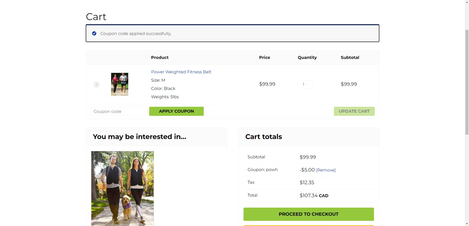 Power WearHouse promo code screenshot showing code POWH applied at Power WearHouse checkout page. Uploaded by SimplyCodes community member SwiftCurator4059 on Dec 10, 2025