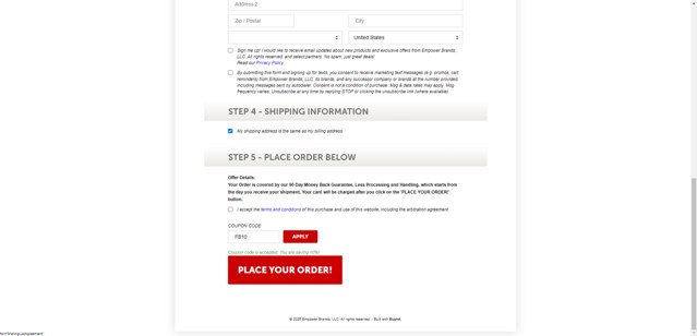 PowerXL checkout page showing PowerXL discount code box | Screenshot taken by SimplyCodes community member on Jun 27, 2025