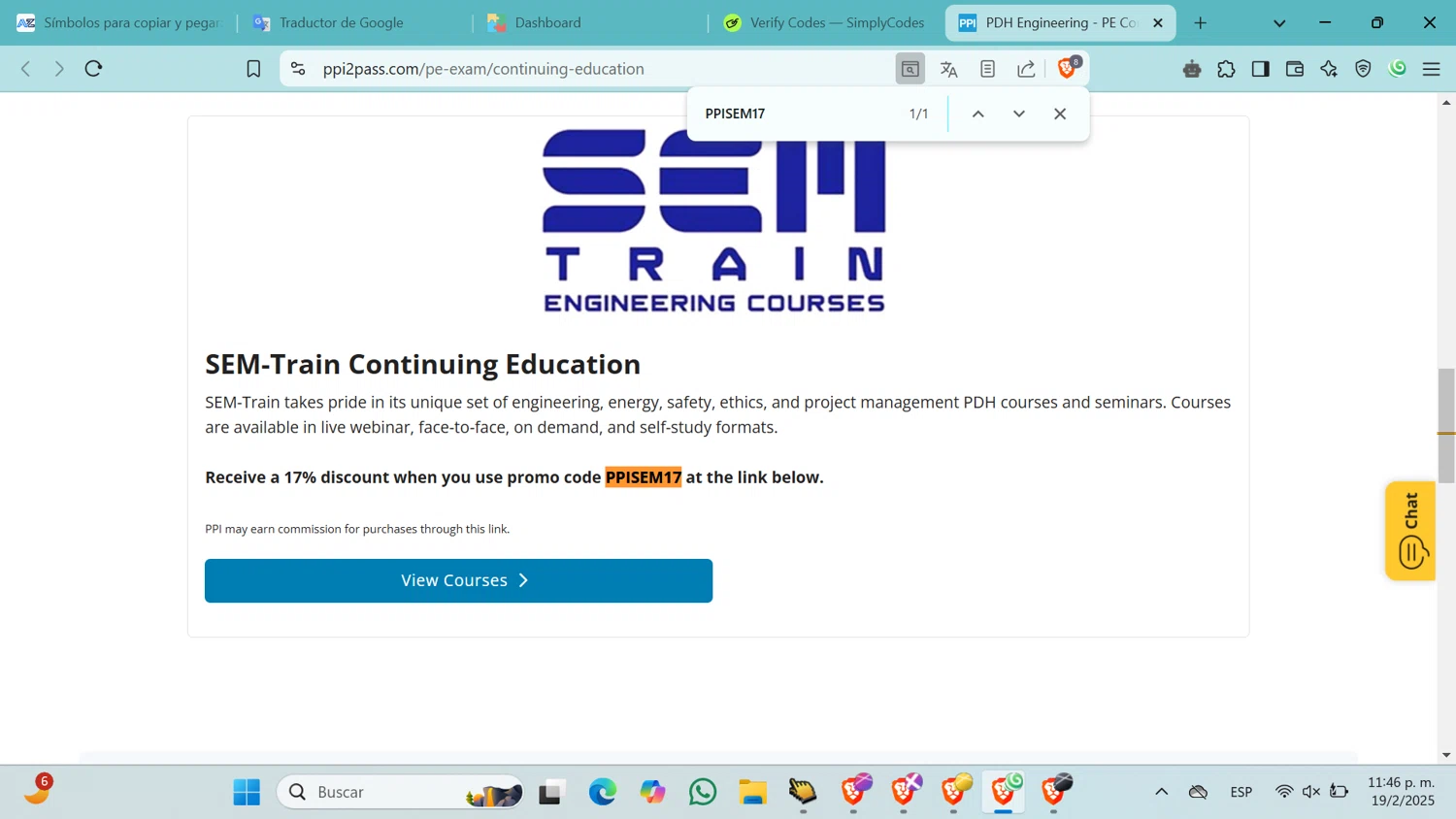 PPI checkout page showing PPI promo code box | Screenshot taken by SimplyCodes community member on Feb 20, 2025