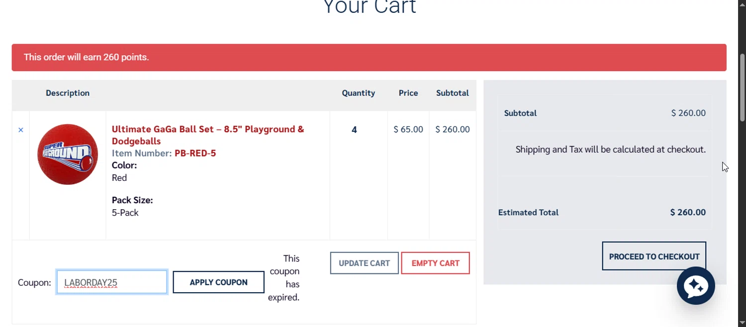 Practice Sports coupon code screenshot showing code LABORDAY25 applied at Practice Sports checkout page. Uploaded by SimplyCodes community member Enmanuel99 on Sep 27, 2025