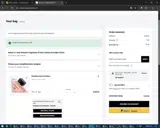 PRADA BEAUTY coupon verification screenshot