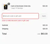 FREESTYLE25 coupon verification screenshot