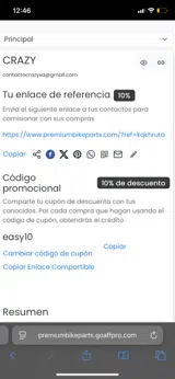 easy10 coupon verification screenshot