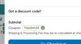 Premier Bio Labs coupon verification screenshot