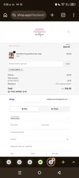 Preppy Pineapple coupon verification screenshot
