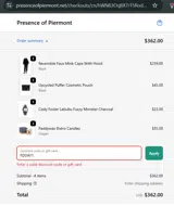 FDDAY1 coupon verification screenshot