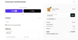 Preservation Hall coupon verification screenshot