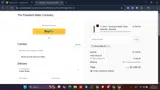 WELCOME10% coupon verification screenshot