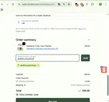 AMBERLANGMEAD coupon verification screenshot