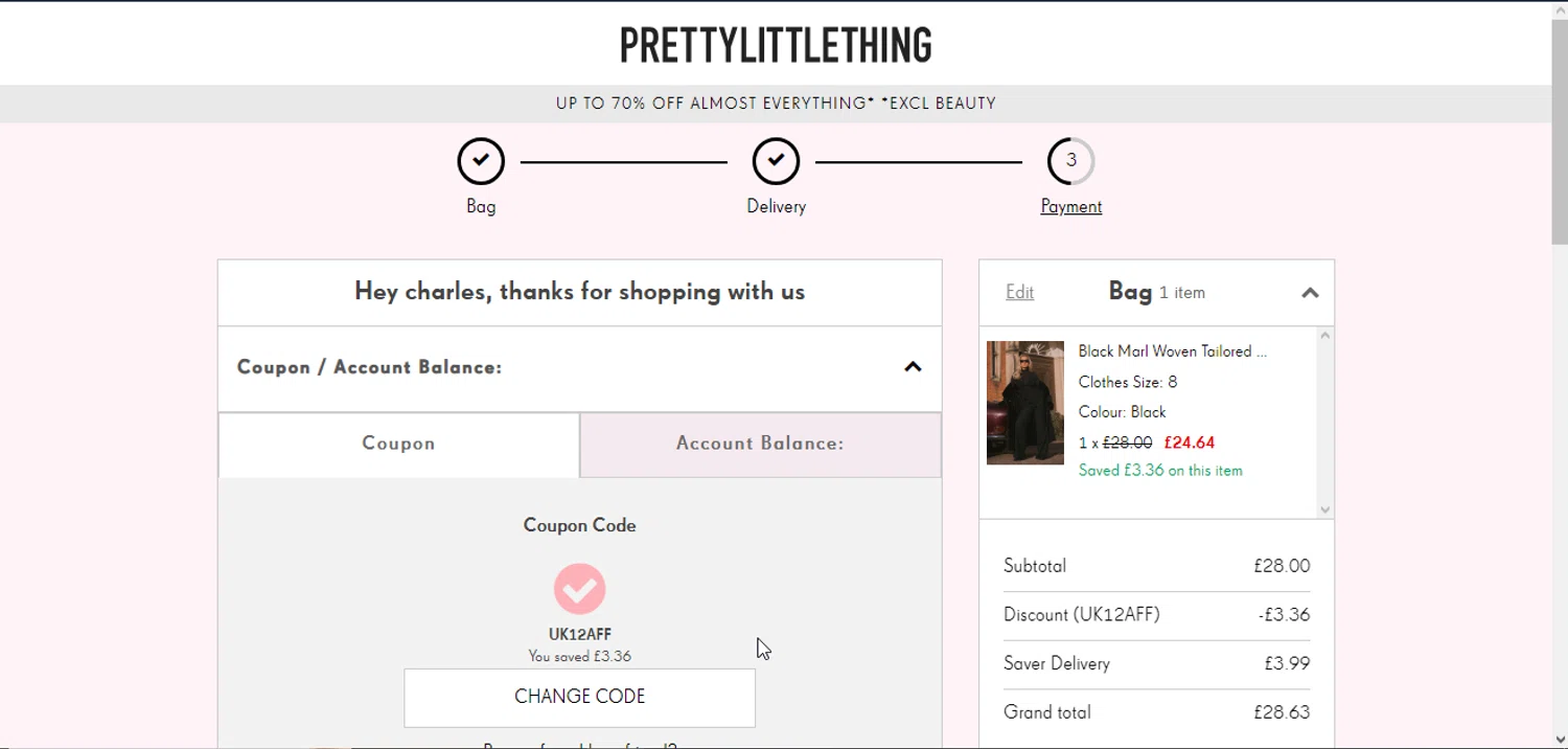 PrettyLittleThing Promo Codes 20 Off February 2024