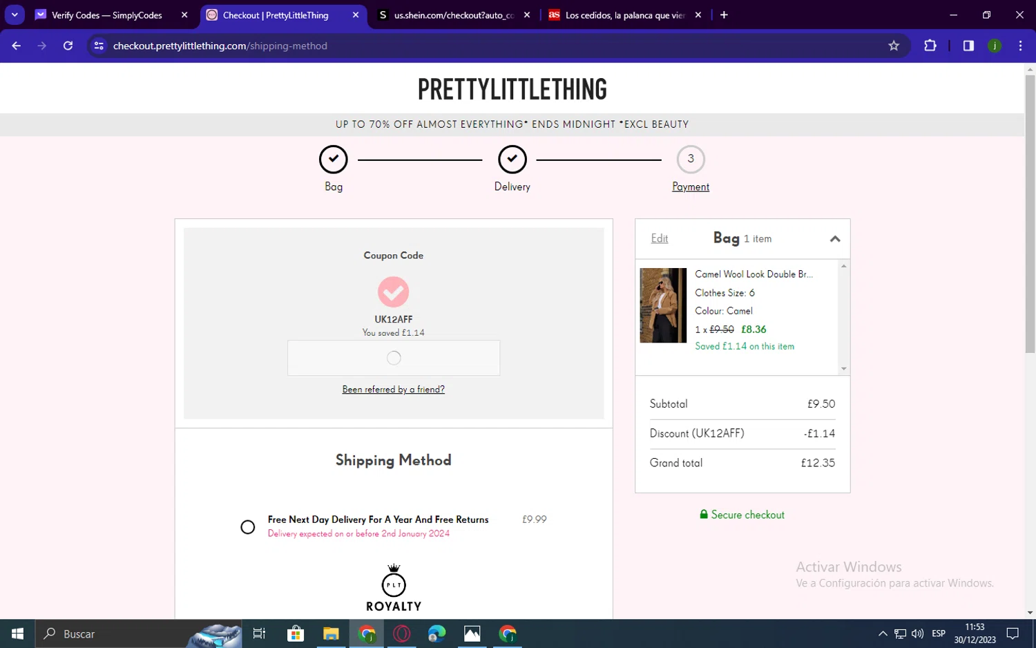 PrettyLittleThing Promo Codes 30 Off January 2024