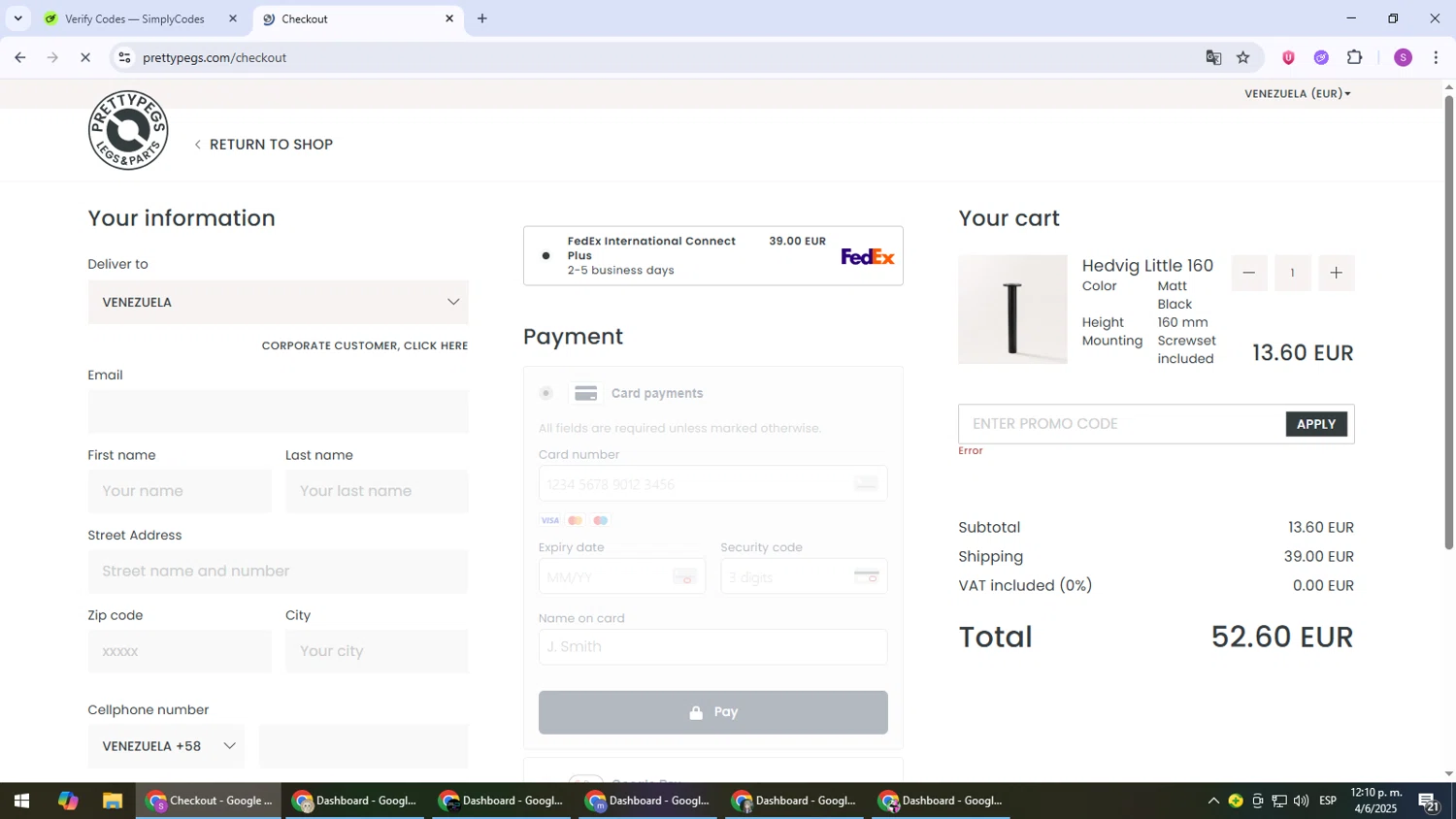 Prettypegs promo code screenshot showing code PRETTYFRIENDS15 applied at Prettypegs checkout page. Uploaded by SimplyCodes community member Son_Goku on Jun 4, 2025