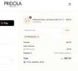 PRIDOLA10 coupon verification screenshot