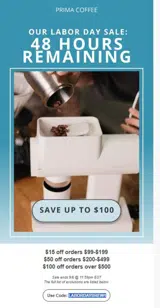 LABORDAYBREW1 coupon verification screenshot